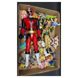 Mixed Toy Lot with Power Ranger Figure