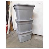 3 Stacking Totes