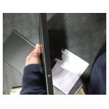 MKO 8 Small Floating Shelves for Wall, Metal Wall Mounted Shelf for Bathroom, Bedroom, Living Room, Kitchen, Little Mini Tiny Display Hanging Shelves for Books/Storage/Room Decor 2 Packs, Black