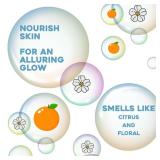 OGX Radiant Glow + Argan Oil of Morocco Extra Hydrating Body Wash for Dry Skin, Moisturizing Gel Cleanser for Silky Soft Skin, Body Wash for Women, Sulfate-Free Surfactants, 19.5 fl oz