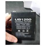 Universal UB1250 D5741 SLA Battery 12V/ 5AH .187 Tt