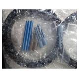 VONDERSO 6 Inch Floating House Numbers for Outside,Modern Black Metal Address Number 8,Durable Weather-Resistant Powder Coated Finish,No Fading(Glossy Black)