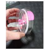 1 Pcs Replacement 40 oz Tumbler Lid Compatible with Stanley Cup, Dustproof Spill Proof Splash Resistant Tumbler Covers Fit for Stanley Tumbler and More Coffee Mugs (Hot Pink)