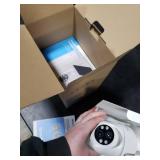 ANRAN Solar Security Cameras Wireless Outdoor,2K Cameras for Home Security with Fixed Solar Panel, 360° PTZ for Home Surveillance,2.4G WiFi, PIR Human Detection, 3MP Color Night Vision, 2 Pack