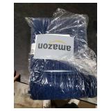 OLANLY Bathroom Rugs 59x20, Extra Soft Absorbent Chenille Bath Rugs, Rubber Backing Quick Dry, Machine Washable Bath Mats for Bathroom Floor, Tub and Shower, Home Decor Accessories, Navy