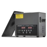 CREWORKS 3L Digital Ultrasonic Cleaning Machine with Degas and Gentle Mode, 120W Ultrasonic Cleaner Machine with Heater and Timer, 0.8 gal Ultrasound Cleaner for Retainer Watch Denture Glasses More