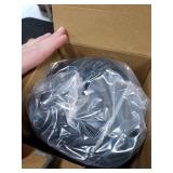 BEDELITE Fleece Blanket King Size 3D Ribbed Jacquard Soft and Warm Decorative Fuzzy Blankets Cozy, Fluffy, Plush Lightweight Throw Blankets for Couch, Bed, Sofa(Black, 108x90 inches)