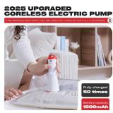 Travel Vacuum Storage Bags with Rechargeable USB Pump, 18 Pack Carry-On Size Compression Packing Bags for Luggage and Suitcase, Space Saver for Clothes and Clothing Travel