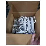 Ensenior 6 Pack 6 Inch LED Recessed Light, Dimmable, 2700K-5000K 5CCT, 1200LM High Brightness, 12W 120V, Damp Rated, ERL-12X-ETL, Ultra-Thin Canless Wafer Ceiling Light - ETL & FCC & IC