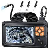SKYBASIC Industrial Endoscope Borescope Camera with Light, 4.3