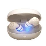 Bluetooth Sleep Earbuds for Side Sleepers, APP Control Comfortable Wireless Sleeping Headphones, 10H Battery, UV Light Charging Case, Noise Reduction for Bedtime, ASMR, White Noise, Travel