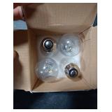 addlon LED Replacement Bulbs 2W S14 4 Pack Waterproof E26 Screw Base for Outdoor LED String Lights Shatterproof