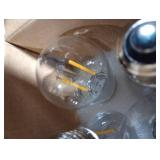 addlon LED Replacement Bulbs 2W S14 4 Pack Waterproof E26 Screw Base for Outdoor LED String Lights Shatterproof