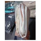 WANLIRD Boho Throw Pillow Covers 18x18 Set of 2 Christmas Decorative Cushion Case Striped Square Pillows Cover Chenille Pillow Cases Accent Neutral Pillowcase for Sofa Couch Bed,White Wine-red