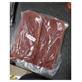 OLANLY Bathroom Rugs 30x20, Extra Soft Absorbent Chenille Bath Rugs, Rubber Backing Quick Dry, Machine Washable Bath Mats for Bathroom Floor, Tub and Shower, Home Decor Accessories, Andorra Red-Brown