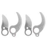 Electric Pruning Shears Cutter, 4 PCS Carbon Steel Blades Replacement Accessories Gardening Carbon Steel Pruner Shear Replaceable Electric Pruning Replacement for Fruit Trees