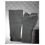 BSERA Calf Compression Sleeve Women Men, 2 Pairs 20-30mmHg Footless Compression Socks Stockings for Calf Support, Circulation, Swelling, Shin Splints, Varicose Veins, Recovery