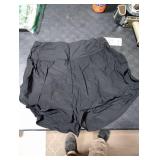 ATTRACO Women Beach Shorts Swim Shorts High Waisted Swim Bottom Bikini Short Women Black L