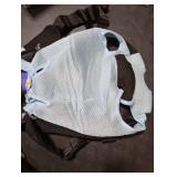 Pawaboo Pet Carrier Backpack, Adjustable Pet Front Cat Dog Carrier Backpack Travel Bag, Legs Out, Easy-Fit for Traveling Hiking Camping for Small Medium Dogs Cats Puppies, XL, Blue