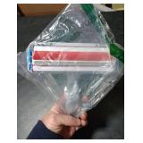 Triton Pet Hair Removal Tool w/Fur Trapping Compartment and Detachable Handle, 60% Smaller Storage Size, Reusable Shedding Roller, Cat and Dog Hair Remover for Car, Furniture, Carpet (Gray/White)