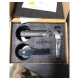 Fingerprint Door Lock- Smart Door knob,biometric Door Lock with passcode keypad keyless Entry Door Handle for Bedroom Home Hotel Office Apartment (Black with APP)