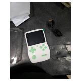 32 Bit Handheld Games for Kids Preloaded 139 Video Games, Portable Video Gaming Player with 3.0 IPS Screen and Rechargeable Battery, Mini Travel Games Electronic Gifts Toys for Boys Girls, White