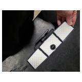 AmeriTop 4-Head Motion Sensor Solar Lights, 6500K, Outdoor Garden Pathway, Weatherproof, IP65 Waterproof, 1 Pack