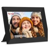 FRAMEO Digital Picture Frame WiFi 10.1 inch Digital Photo Frame Auto-Rotate & Slideshow Electronic Picture Frame HD IPS Touch Screen,Great, Easy to Set up and use Share Photos/Videos Best Gift