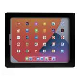 TABcare Anti-Theft Acrylic VESA Enclosure for Apple iPad Pro 12.9 2018 2020 2021 with Free Wall Mount Kit & 90-Degree Angle USB C Cable (iPad Pro 12.9 3/4/5, Black)