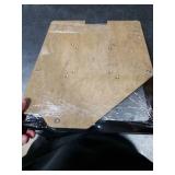 TABcare Anti-Theft Acrylic VESA Enclosure for Apple iPad Pro 12.9 2018 2020 2021 with Free Wall Mount Kit & 90-Degree Angle USB C Cable (iPad Pro 12.9 3/4/5, Black)