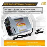 RV Power Converter 12v 80 Amp Progressive Dynamics PD9280AV Inteli-Power 9200 Series Converter/Charger with Built-in Charge Wizard for RV Camper Caravans