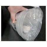 TRUEDAYS Orchid Pot 4 Pack 6 Inch Clear Orchid Pots with Drainage Holes for Repotting Ideal for Healthy Root Growth Sturdy Plastic Plant Pot for Indoor & Outdoor Plants