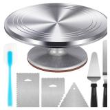 12.7 Offset Spatula, 3 Stainless Steel Frosting Icing Smoother, Cake Serve Cake Decorating Kit Supplies