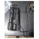 Skyapex Shower Caddy Hanging: Adjustable Height Organizer for Over Showerhead - Black Rustproof Shower Shelves with Hooks & 2 Soap Holders