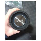 Ortizan Portable Bluetooth Speaker x Stocking Stuffers: IPX7 Waterproof, Wireless, Big Sound, Deep Bass, Dual Pairing, 30H Playtime, White Elephant Gift for Adults Men Women Teen Boys Girls (Black) SP