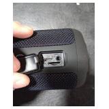 Ortizan Portable Bluetooth Speaker x Stocking Stuffers: IPX7 Waterproof, Wireless, Big Sound, Deep Bass, Dual Pairing, 30H Playtime, White Elephant Gift for Adults Men Women Teen Boys Girls (Black) SP