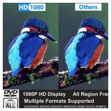 HD DVD Player, CD Players for Home, DVD Players for TV, HDMI and RCA Cable Included, Up-Convert to HD 1080p, All Region, Breakpoint Memory, Built-in PAL/NTSC, USB 2.0, Tojock