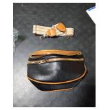 KKXIU Crossbody Sling Bag for Women Trendy Fanny Pack Vegan Leather Chest Bag (Black)