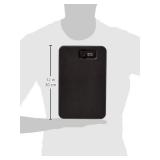 Amazon Basics Portable Security Case Lock Box Safe, Small Lock Box with Code, for College Dorm Room, Home, Combination Lock, XXL, Black