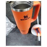 STANLEY Quencher H2.0 Tumbler with Handle and Straw 30 oz | Flowstate 3-Position Lid | Cup Holder Compatible for Travel | Insulated Stainless Steel Cup | BPA-Free | Tigerlily Plum