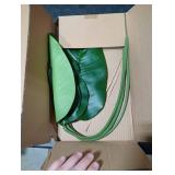 DILATATA 3 Pack Artificial Bird of Paradise Leaves with Long Stem for Vase - Fake Tropical Plants Palm Leaves Realistic Banana Leaves for Home Wedding Party Decor