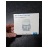 Anfier Offline Translator Earbuds M3 Black Real Time Instant Language Translator Device 98% High Accuracy and Rapid Response in 0.5s Support 144 Language and Accents Translation (With Offline Package)