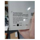 Anfier Offline Translator Earbuds M3 Black Real Time Instant Language Translator Device 98% High Accuracy and Rapid Response in 0.5s Support 144 Language and Accents Translation (With Offline Package)