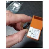 Weylmd Smart Ring for Women and Men Fitness & Health Smart Ring with Heart Rate and Sleep Tracking Waterproof Activity & Wellness Ring Compatible with iPhone and Android (8#)