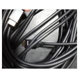 Capshi 4K Long HDMI Cable 50ft/15M, in-Wall CL3 Rated HDMI Cable 2.0 Support (HDR10 8/10bit 18Gbps HDCP2.2 ARC) High Speed HD Shielded Cord Compatible for TV, Laptop, PC, HDTV