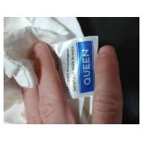 California Design Den Queen Size Flat Bed Sheet Only - Soft 400 Thread Count 100% Cotton Sheet Sateen, Breathable, Durable and Cooling Bed Sheets - Bright White