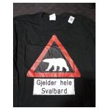 Svalbard Polar Bear Sign Long Sleeve T Shirt Gjelder Norway Long Sleeve T-Shirt XL