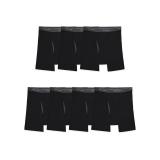 Fruit of The Loom Mens Coolzone Briefs, Moisture Wicking & Breathable, Assorted Color Multipacks Boxer, 7 Pack - Black, Medium US