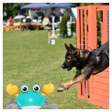 HONGID Crawling Crab Dog Toys,Escaping Crab Dog Toy with Obstacle Avoidance Sensor,Interactive Dog Toys with Music Sounds & Lights for Dogs Cats Pets,Christmas Toy Gifts for Puppy/Small/Medium Dogs