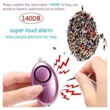 Personal Alarm for Women 140DB Emergency Self-Defense Security Alarm Keychain with LED Light for Women Kids and Elders-2 Pack